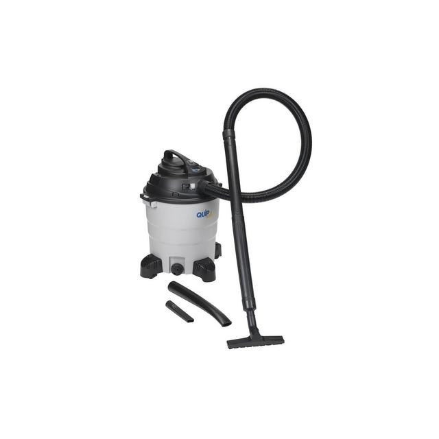 Quipall EC818-1200 1200-Watt 8.3 Gallon Plastic Tank Wet/Dry Vacuum