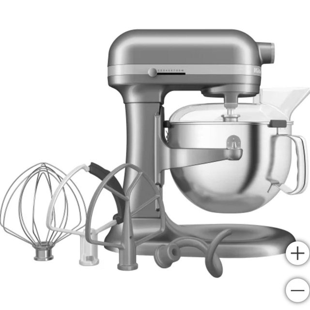 KitchenAid 6 Quart Bowl-Lift Stand Mixer with Attachments and Pouring Shield