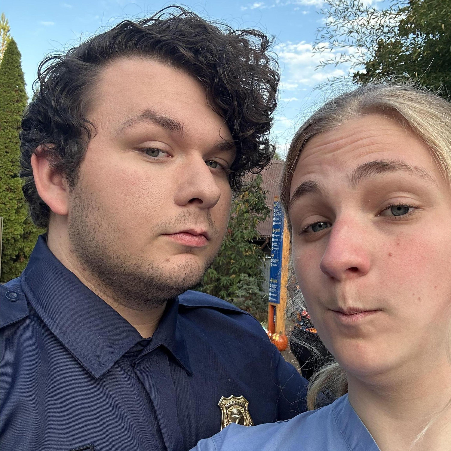 We snapped a cute little selfie at Boo at the Zoo last year! :)