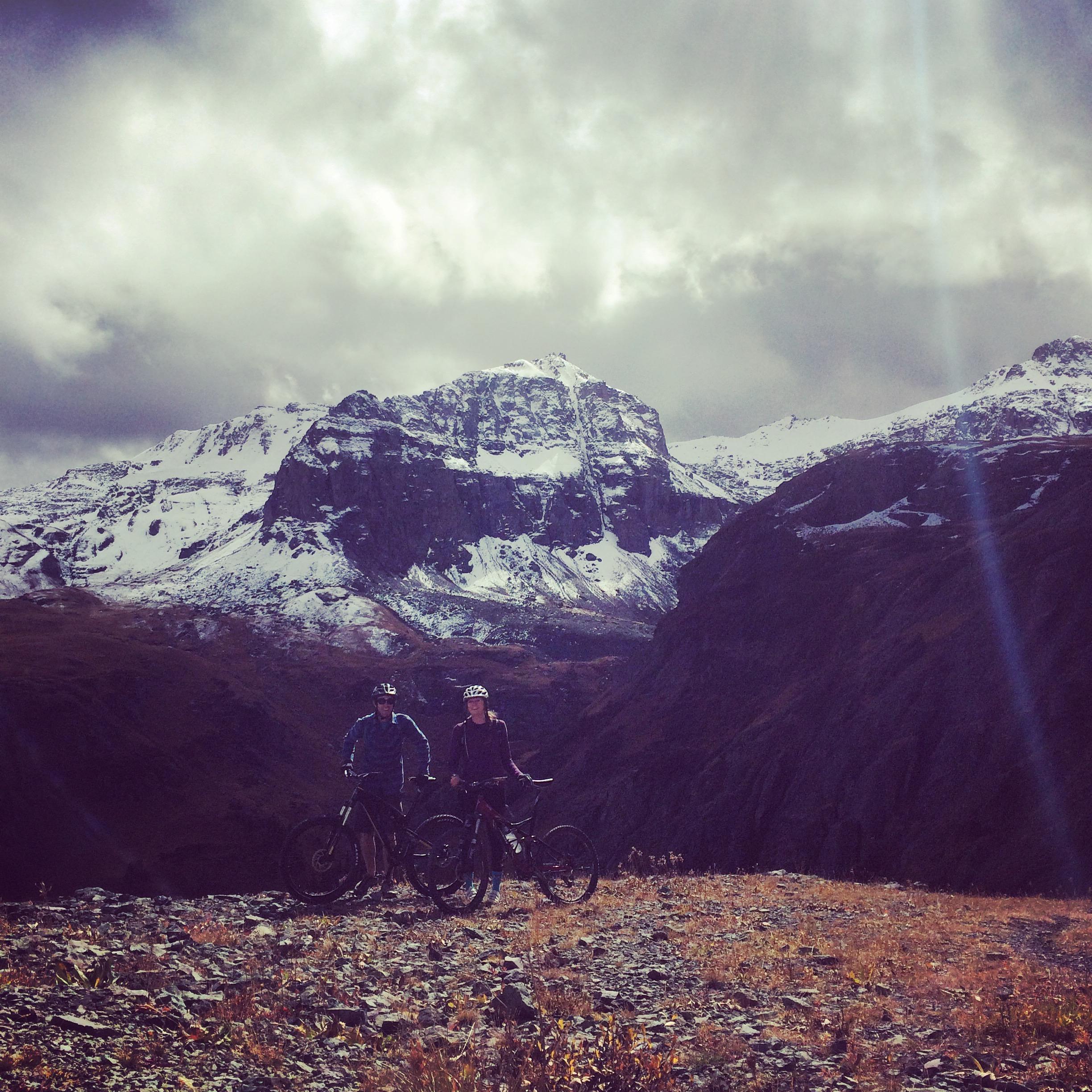fall biking at Telluride
