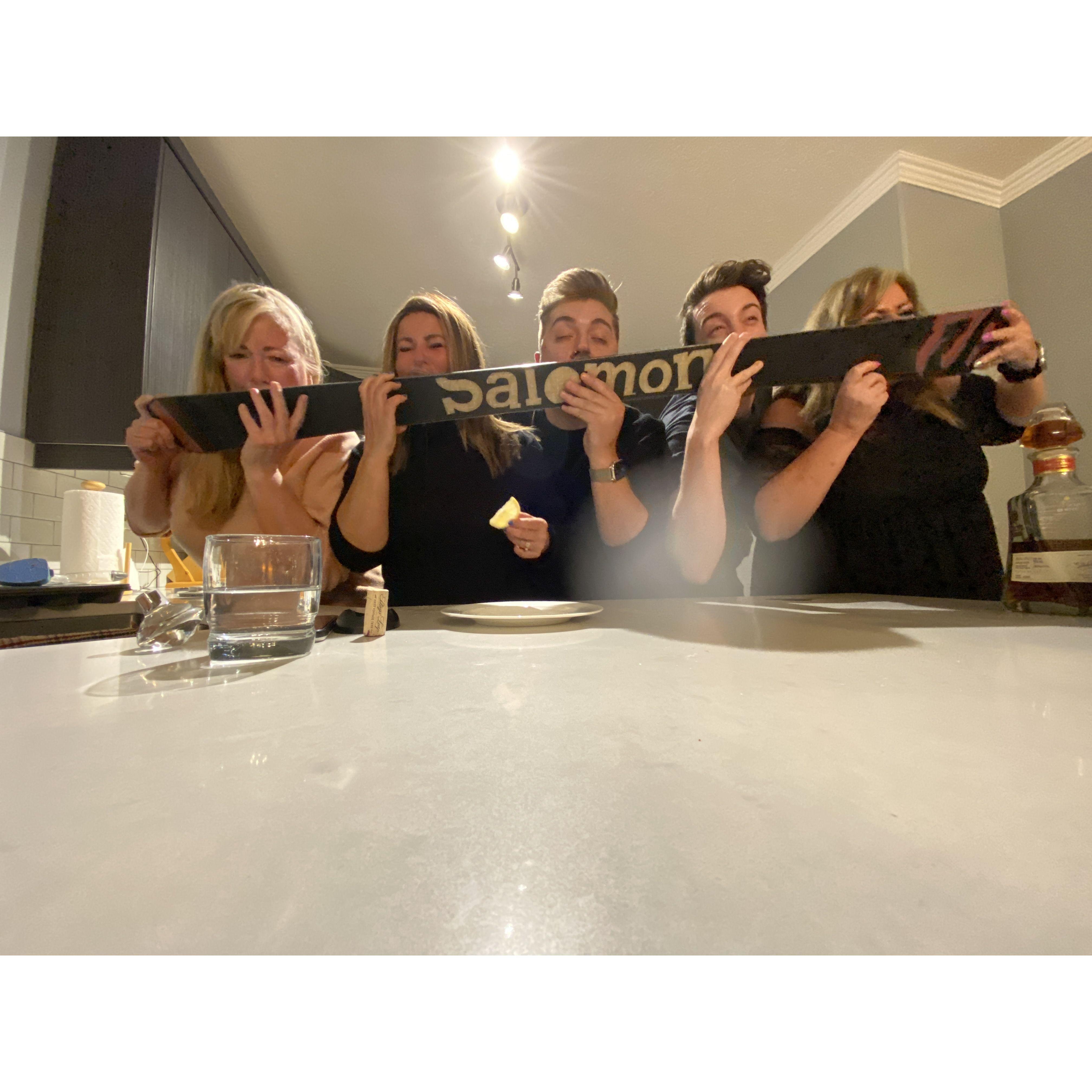 Shot-skis are chaotic.