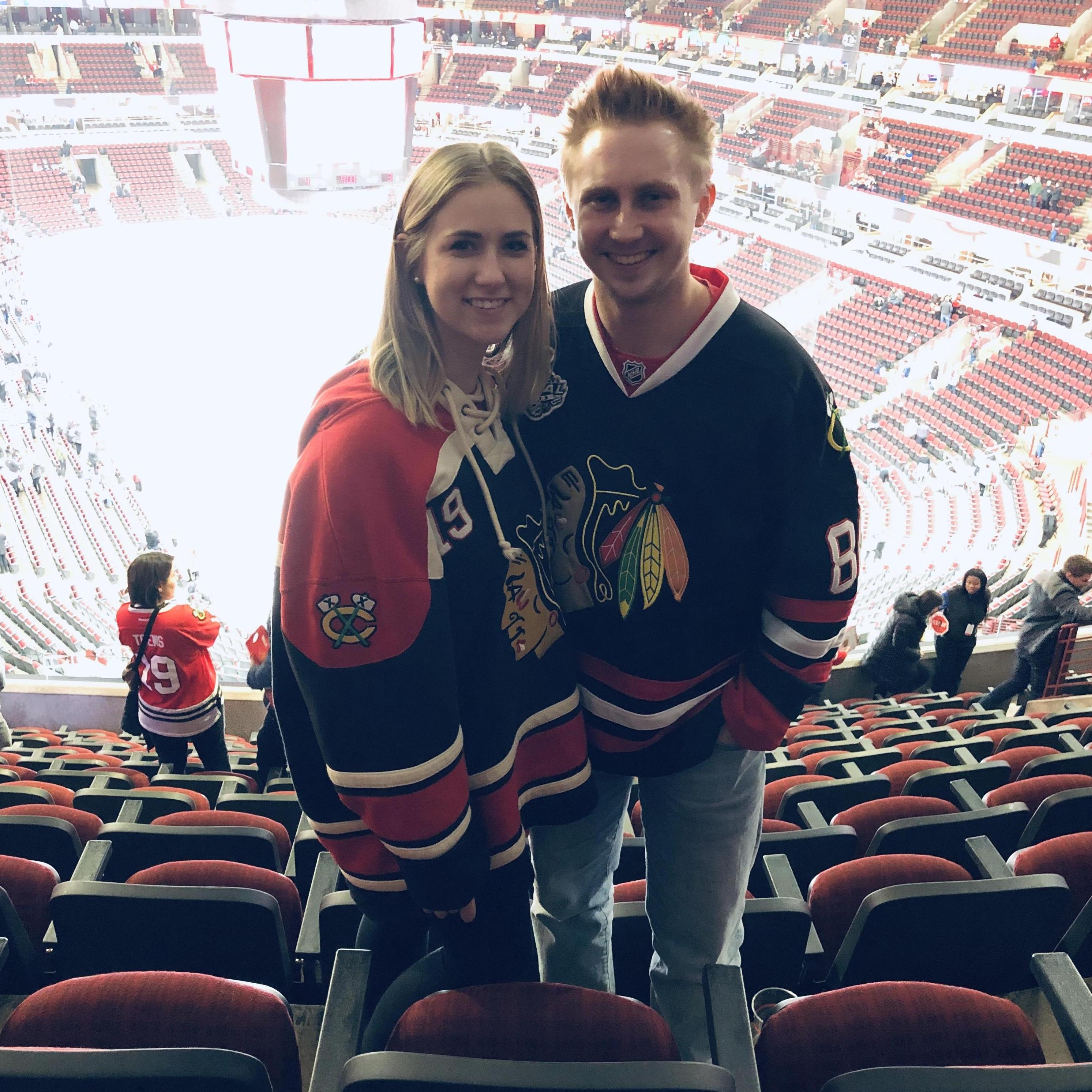Blackhawks game in 2019