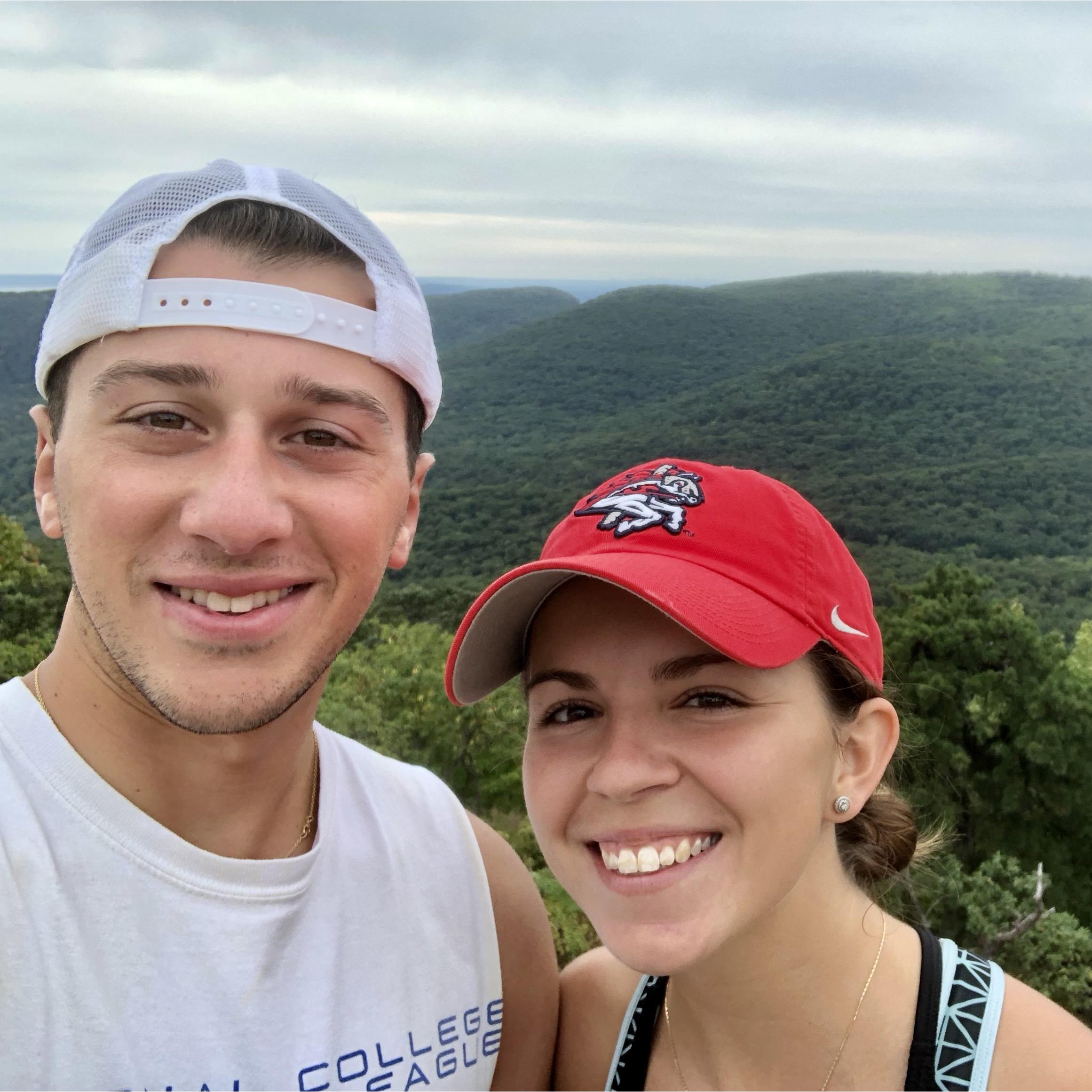 One of our favorite things to do together is hike. Poor Margo can't keep up with her bum knees.