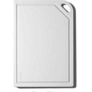 The MK Free Board - Large Plant-Based, Eco-Friendly Cutting Board, Dishwasher-Safe with Juice Groove and Free of Permanent Microplastics (Cloud)