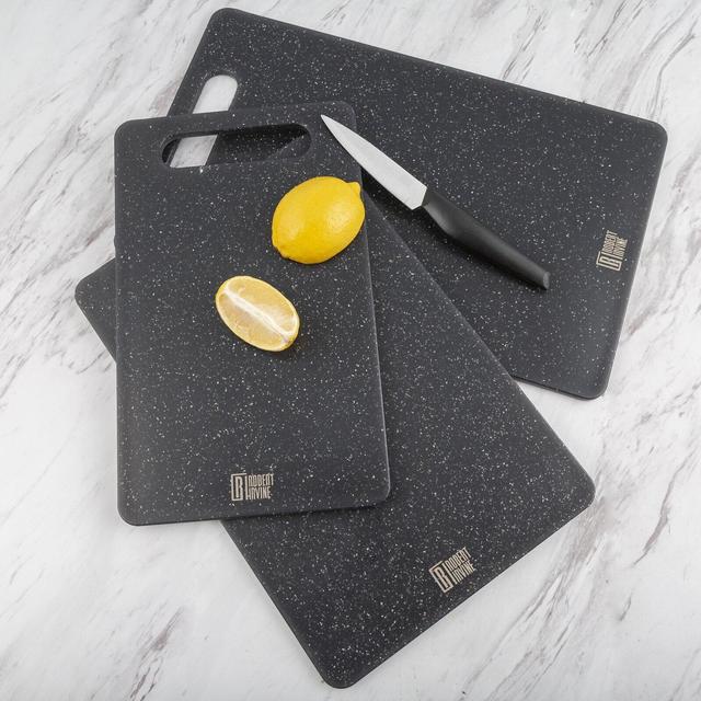 Cambridge Silversmiths Chef Robert Irvine Plastic 3 Piece Cutting Board Set