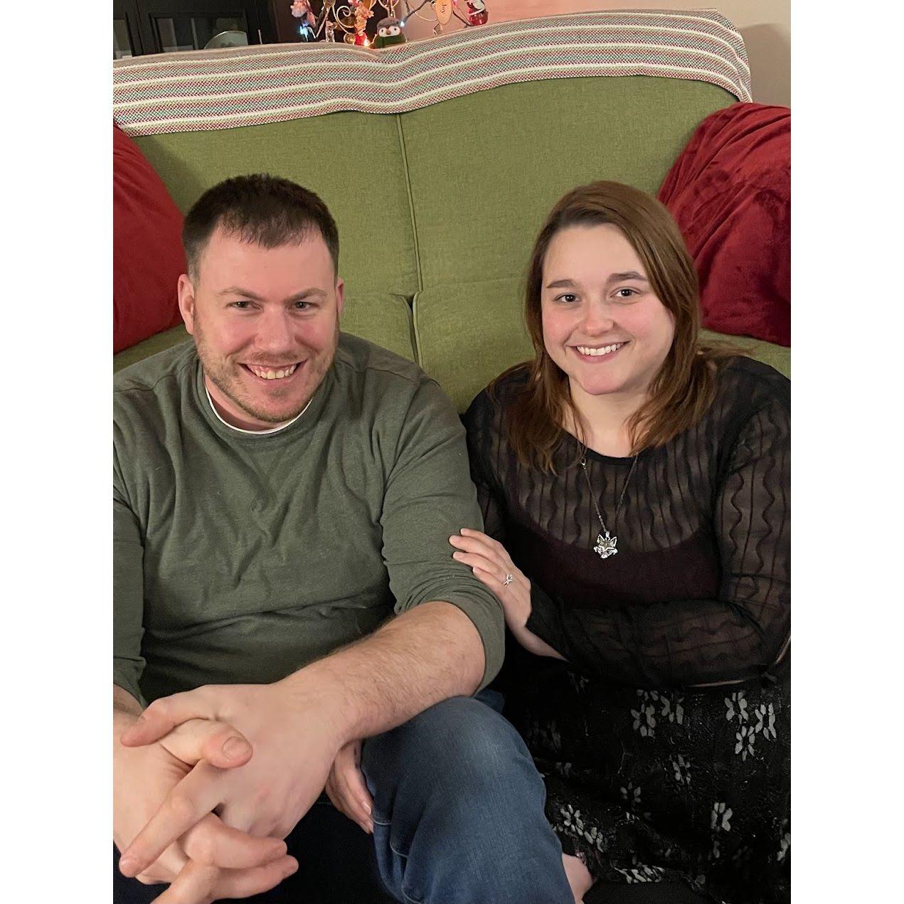 Our Engagement Photo