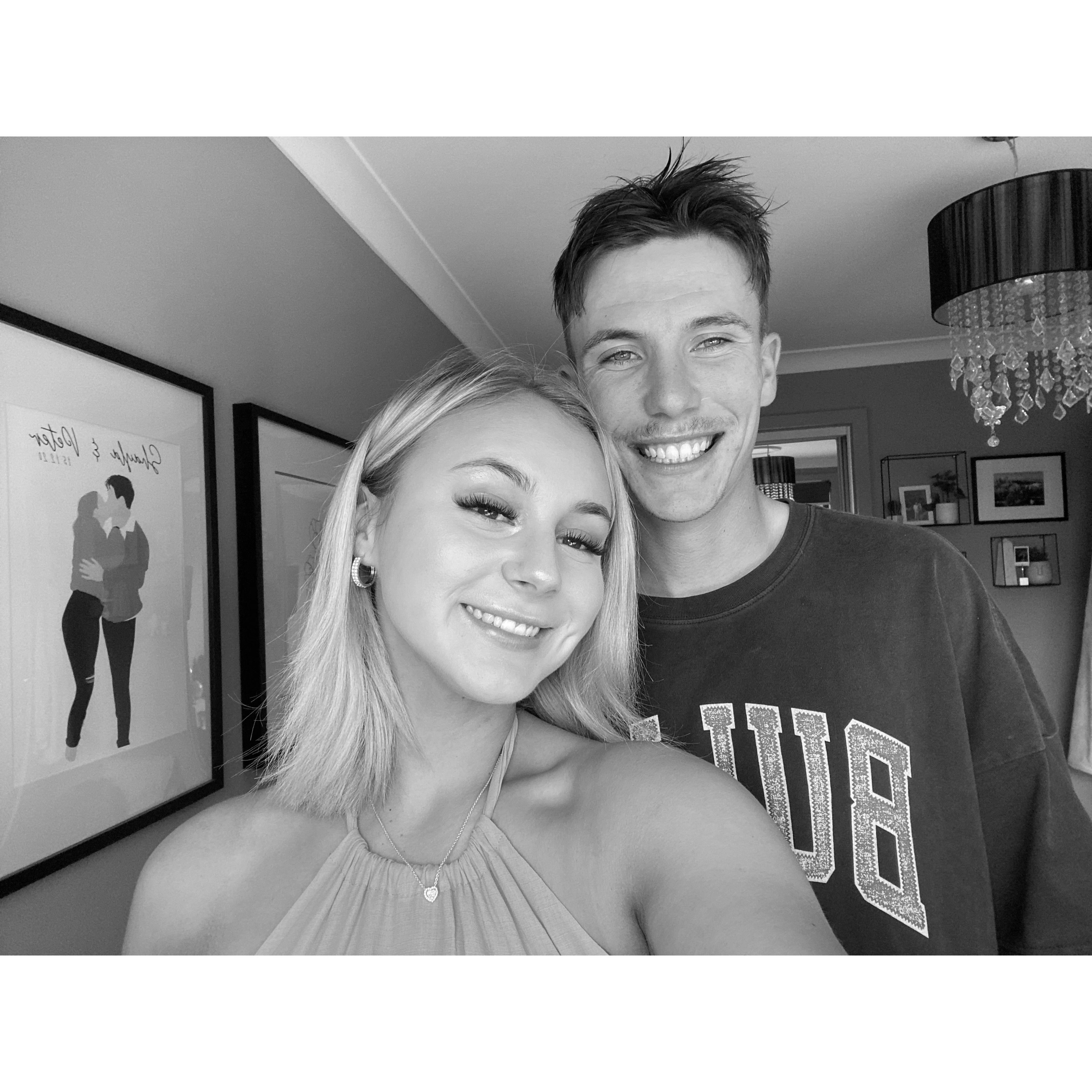 Second Christmas together, 25 December 2021
