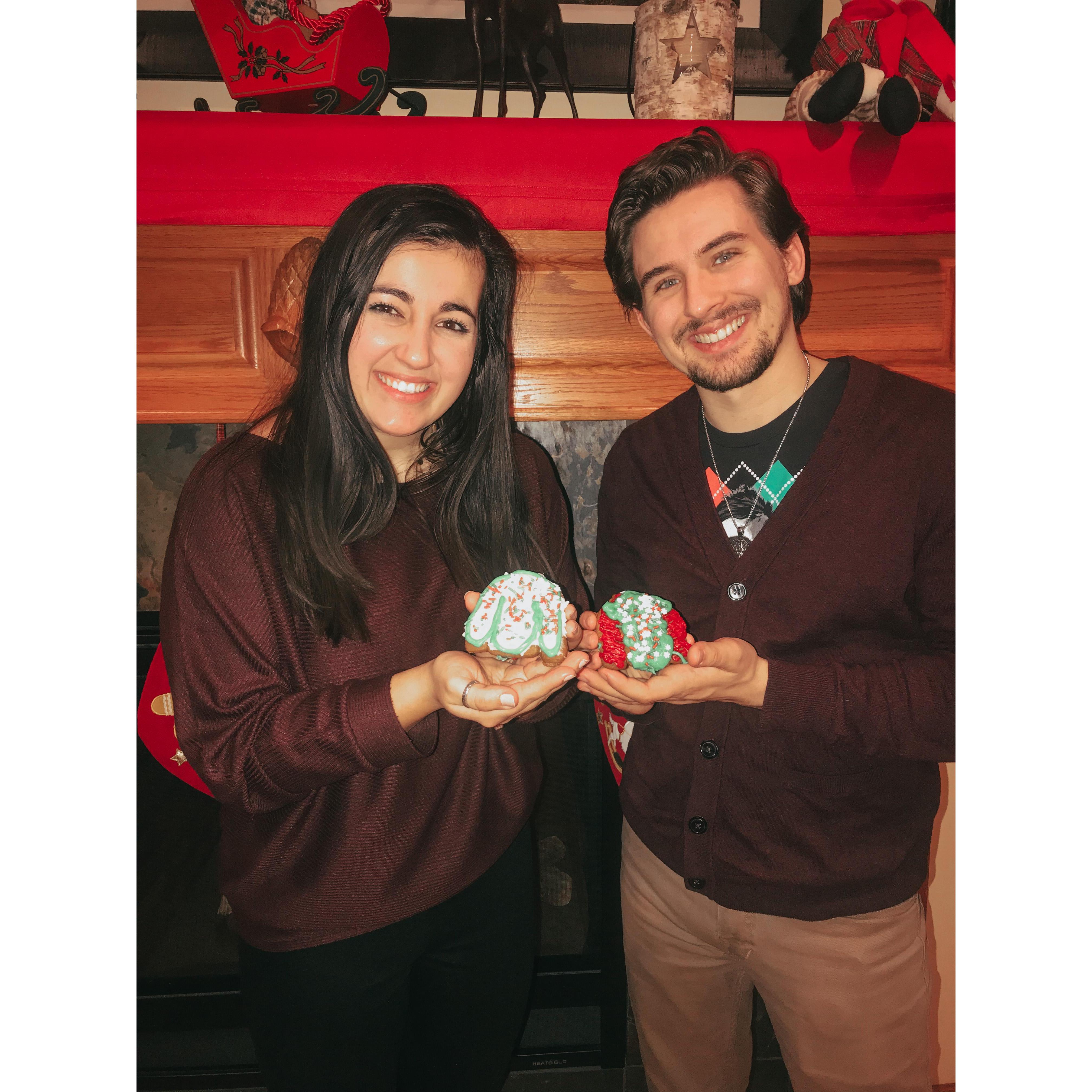 Ugly Sweater Christmas Cookie Decorating!