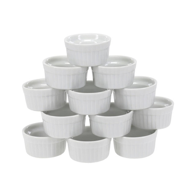 Ceramic Ramekins, Set of 12