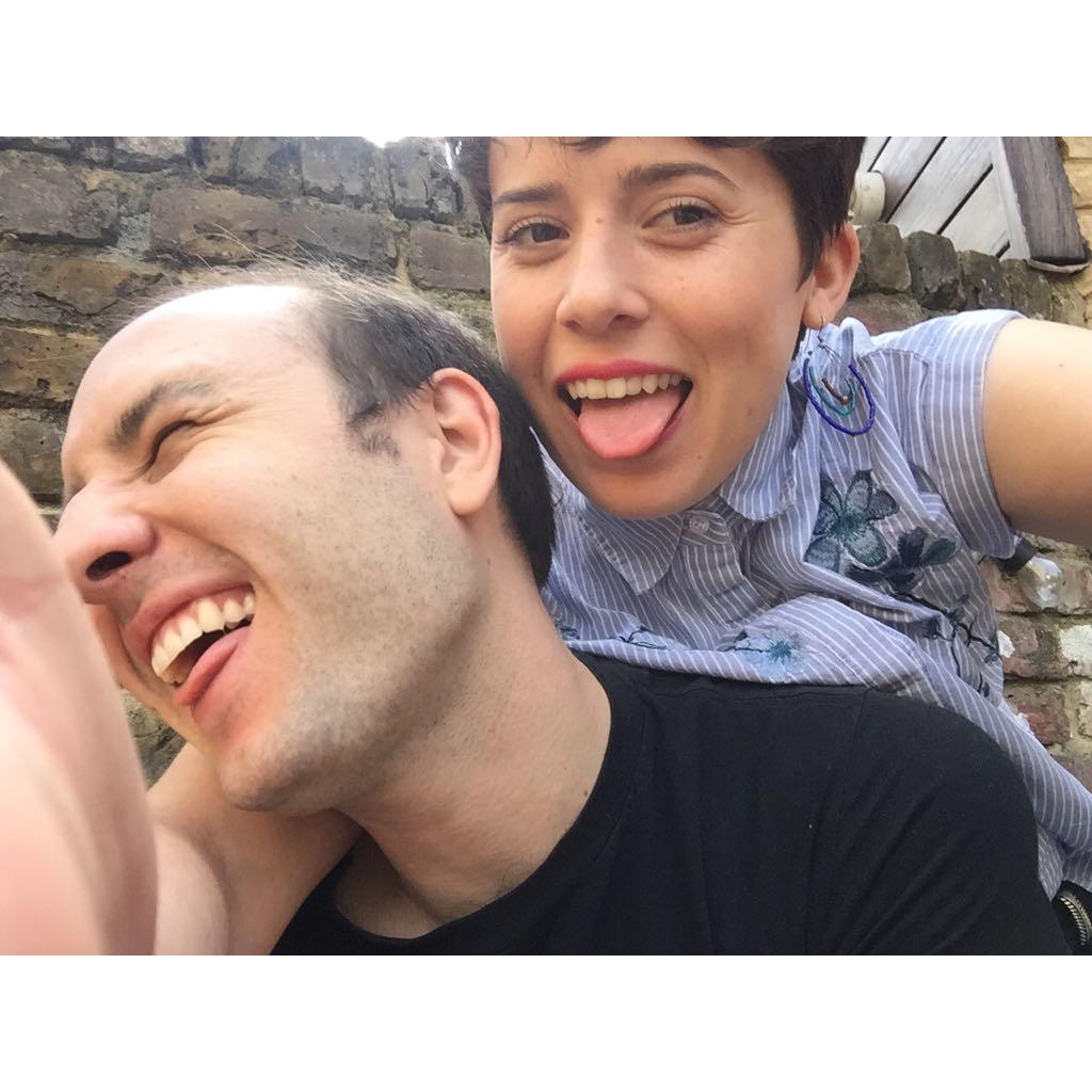 I love to make him laugh.