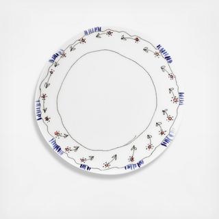 Midnight Flowers Anemone Small Plate by Marni, Set of 2