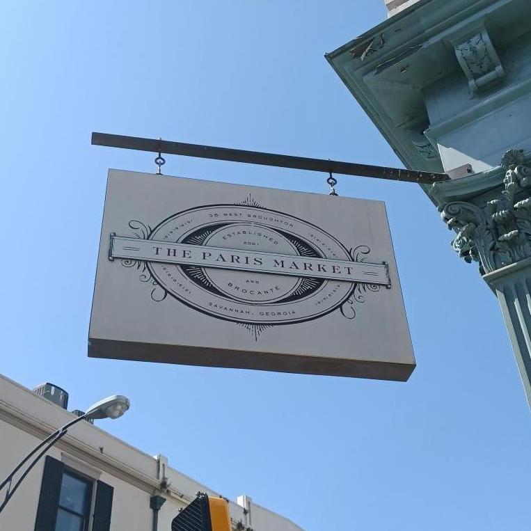 Shopping on Broughton Street.  The Paris Market, eclectic and fun to browse.