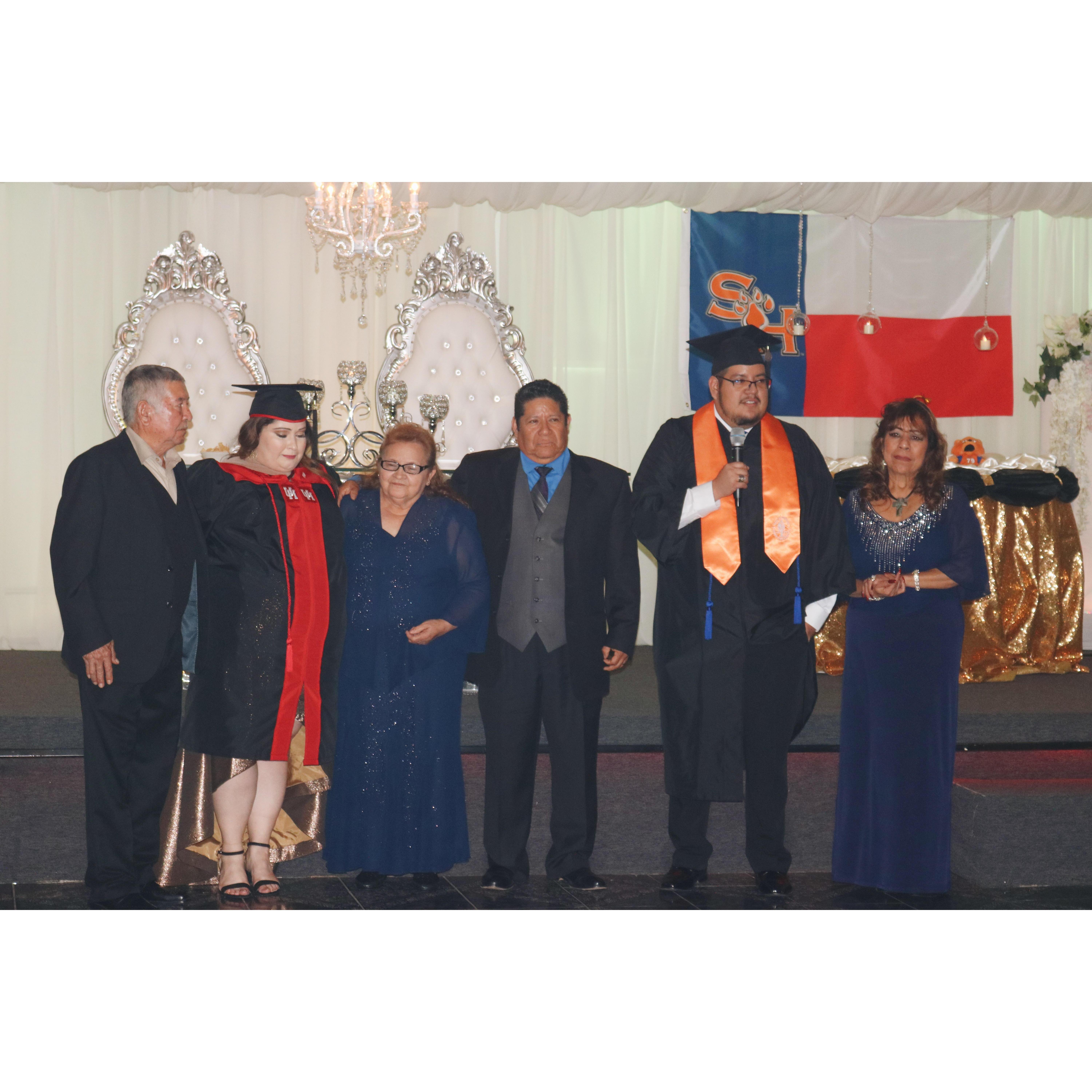 Oscar & I with our Parents