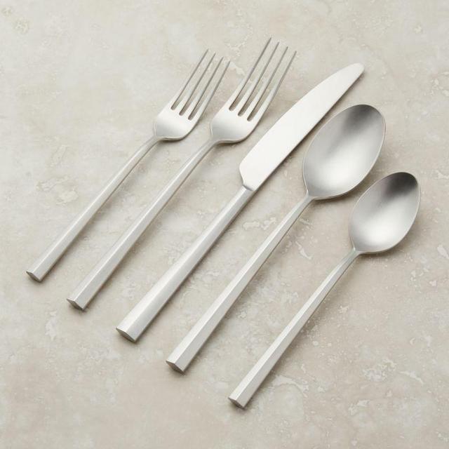 Vince Satin 20-Piece Flatware Set - 2 Sets