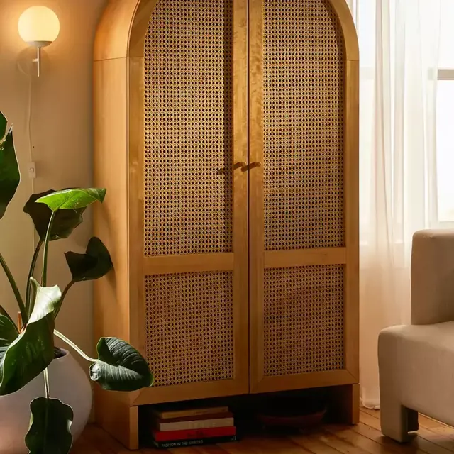 Mason Cane Storage Cabinet