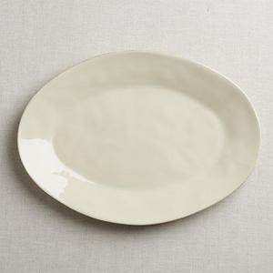 Marin Cream Large Oval Platter