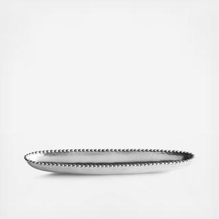 Molten Frost Long Oval Dish