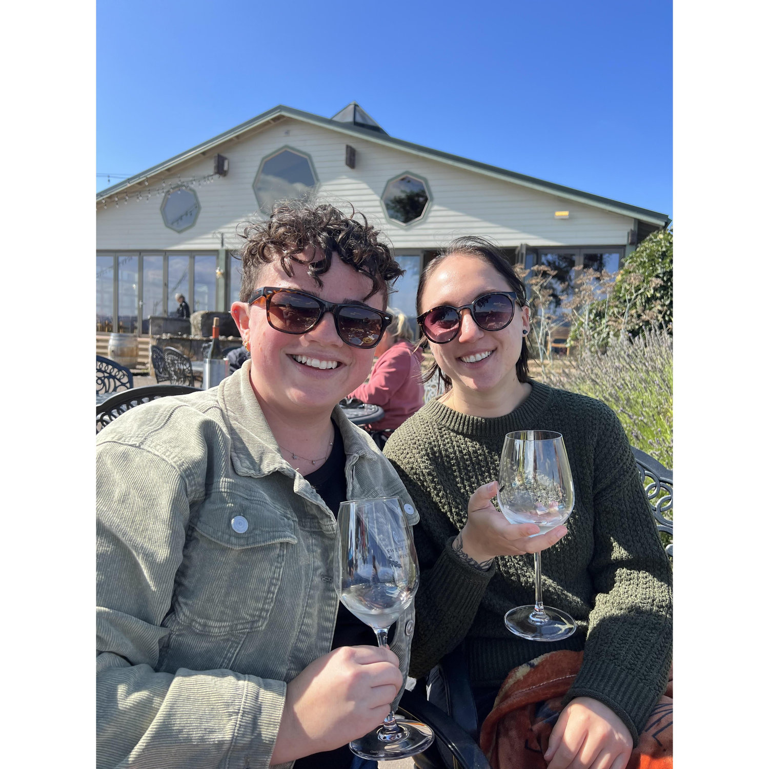 Wine tasting at Sweet Cheeks