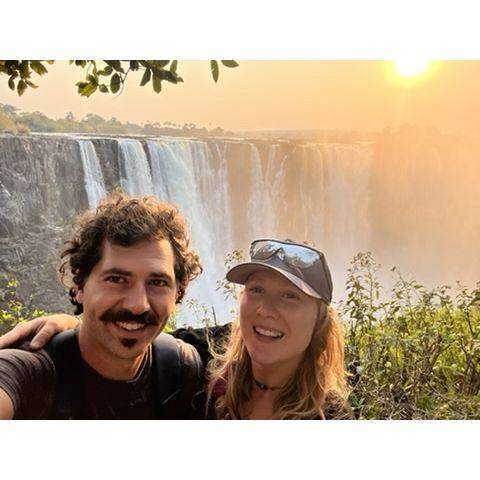 Victoria Falls in the morning