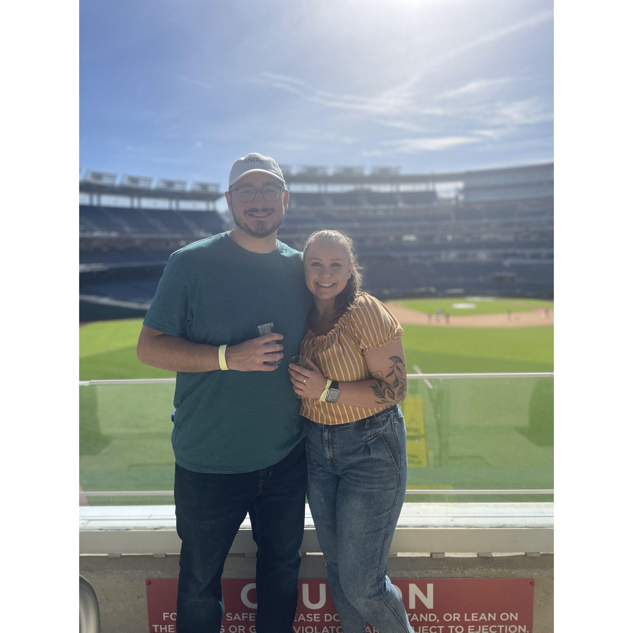 Beer fest at the Nationals Baseball stadium in DC