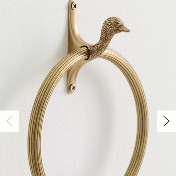 Mallard Duck Towel Ring