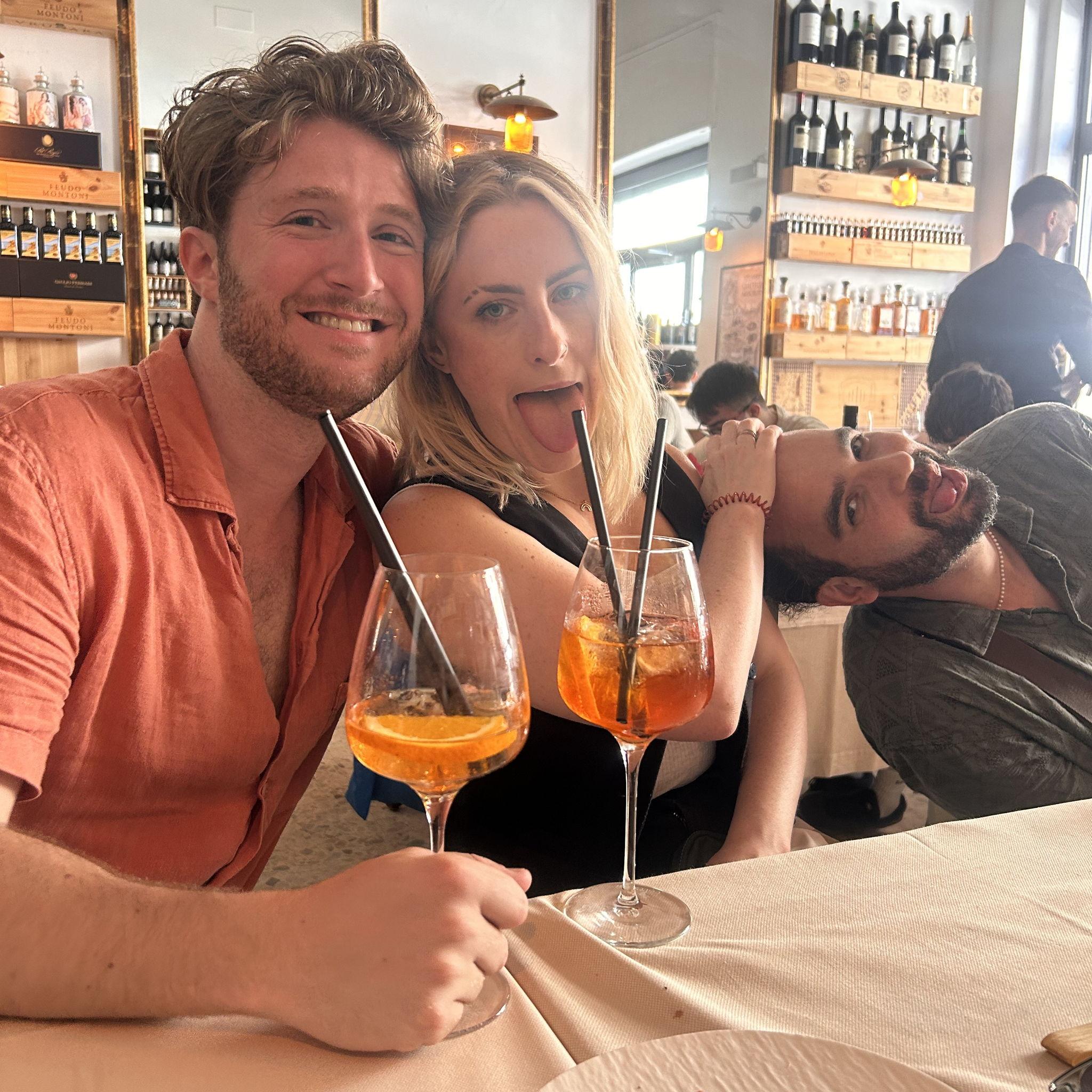 Aperol's only with Rocky