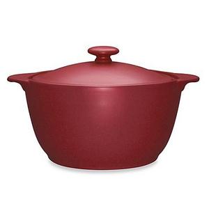 Noritake® Colorwave Covered Casserole Dish in Raspberry
