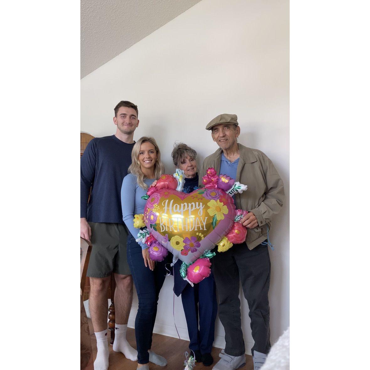 Visitting Jules' grandparents in Florida for the first time.