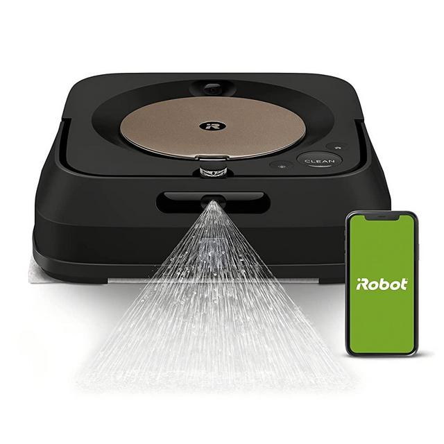 iRobot Braava jet m6 (6012) Ultimate Robot Mop- Wi-Fi Connected, Precision Jet Spray, Smart Mapping, Works with Alexa, Ideal for Multiple Rooms, Recharges and Resumes