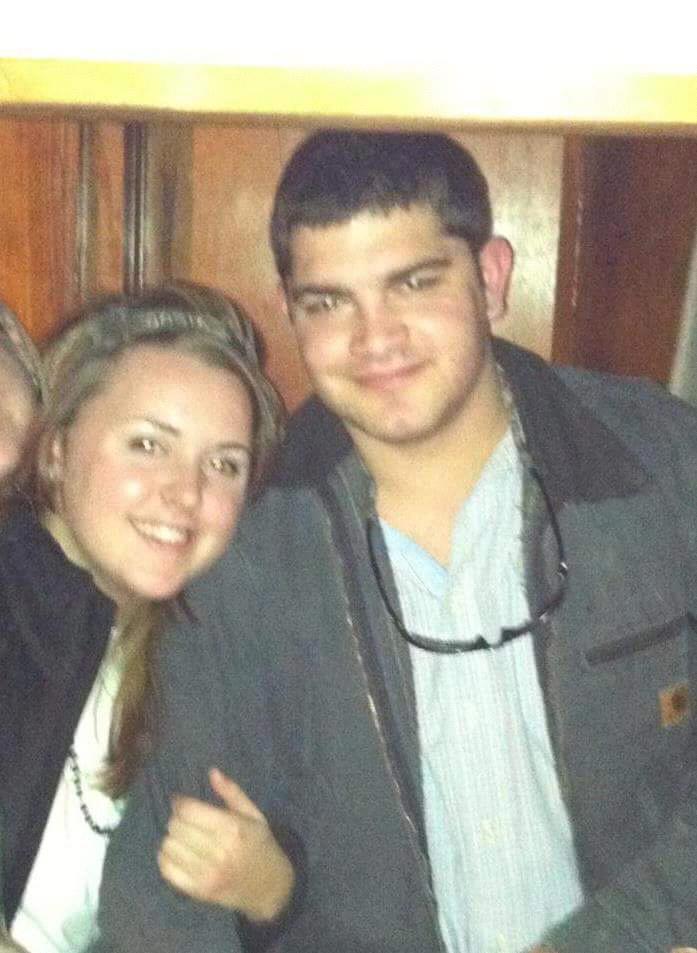 Our first picture together.