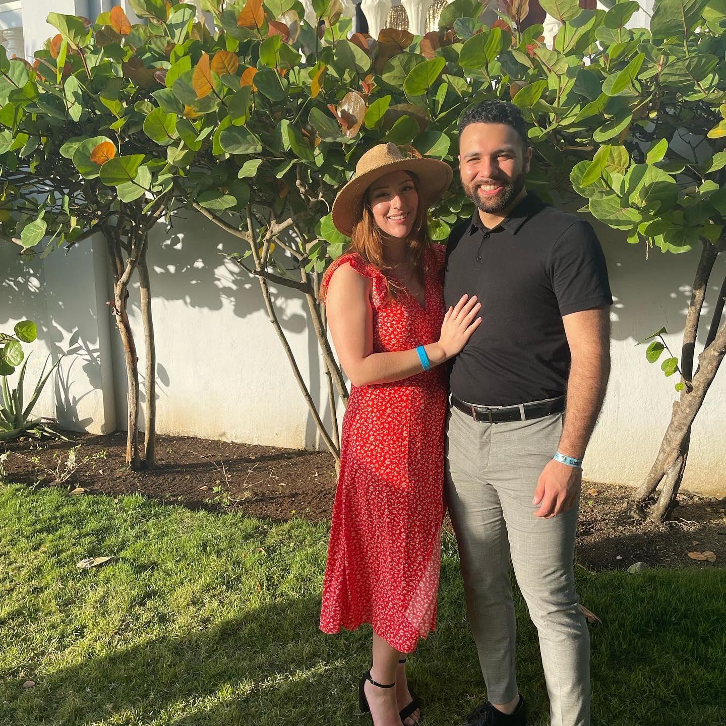First trip we took out of the country together for Jose's sister's wedding in the Dominican Republic.