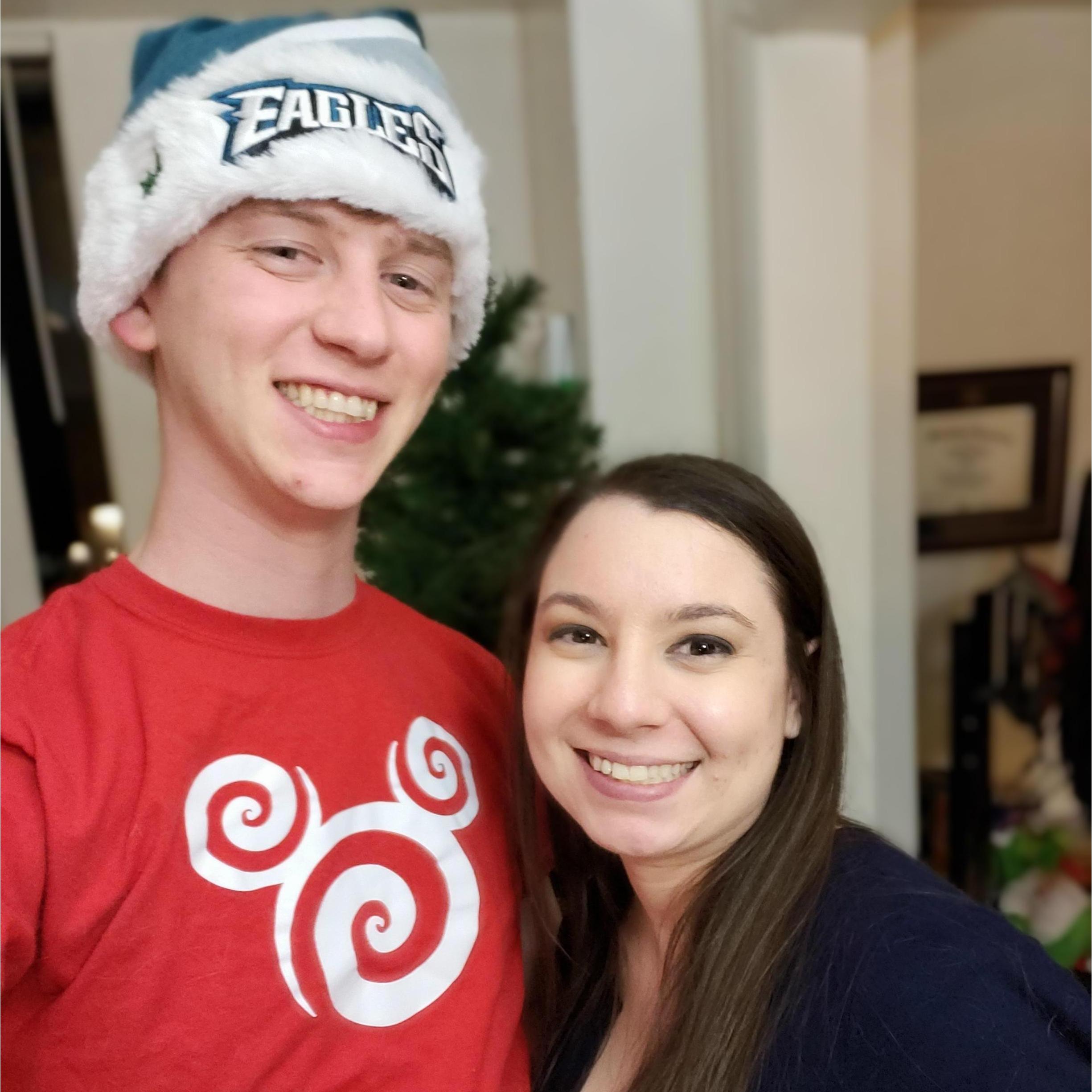 Christmas 2018, our first and last Christmas engaged!