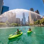 Urban Kayaks on the Chicago River