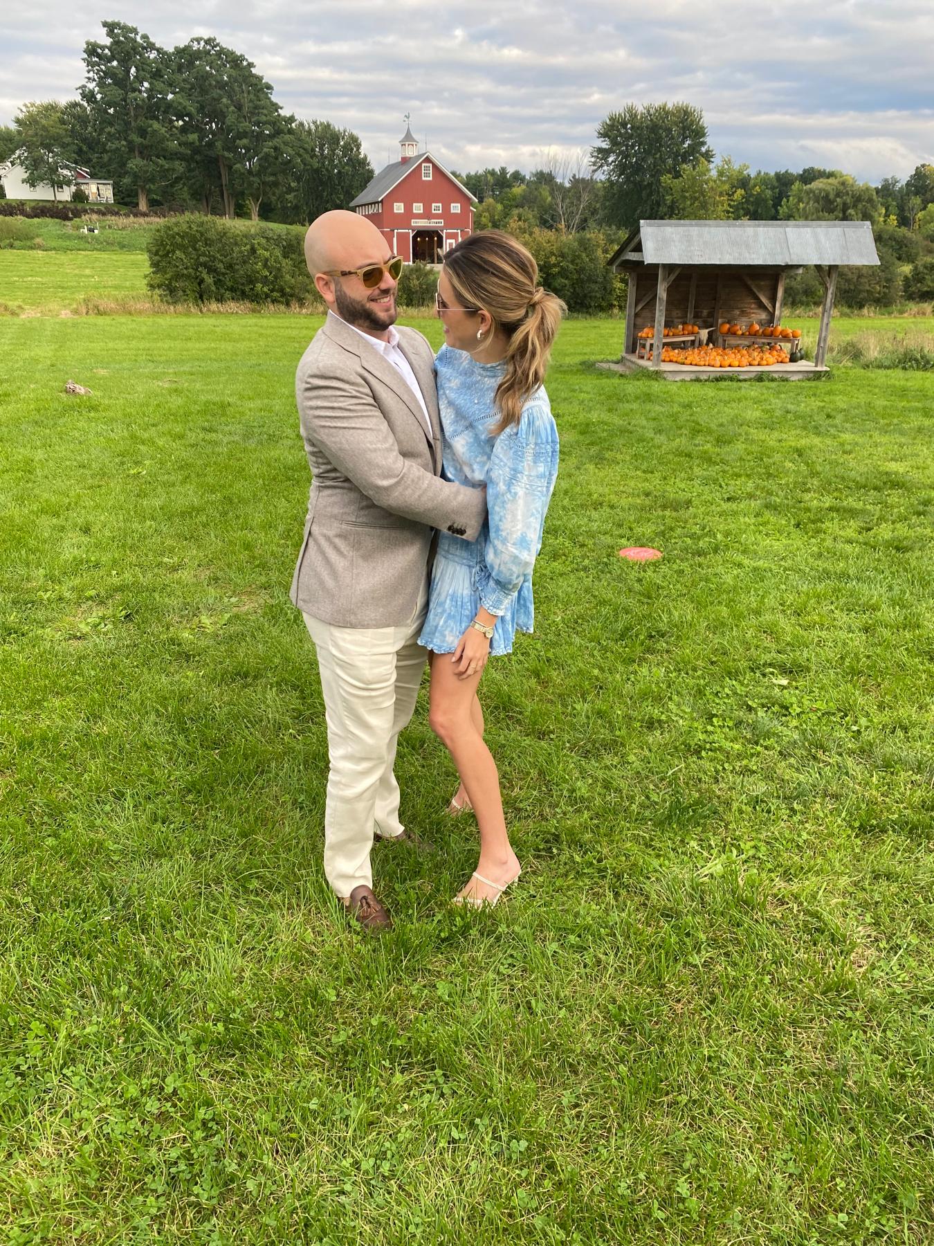 At our best friends Molly and James' wedding in Vermont