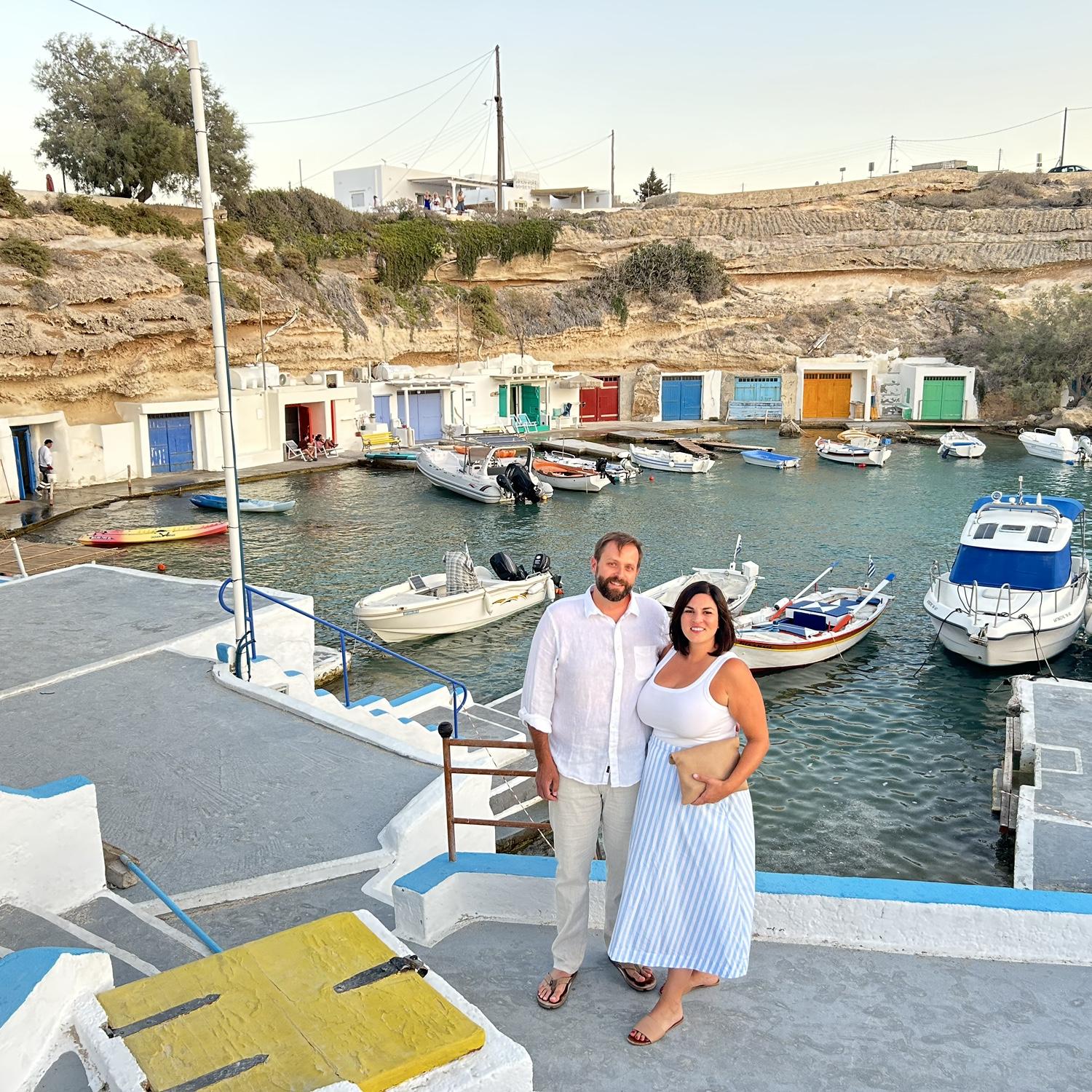 Our little fishing Village in Milos