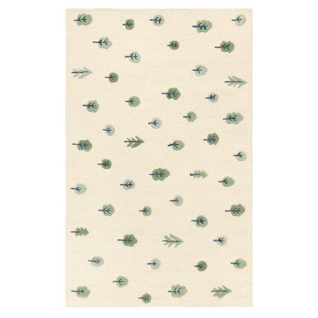Tree Rug, 5x8, Multi