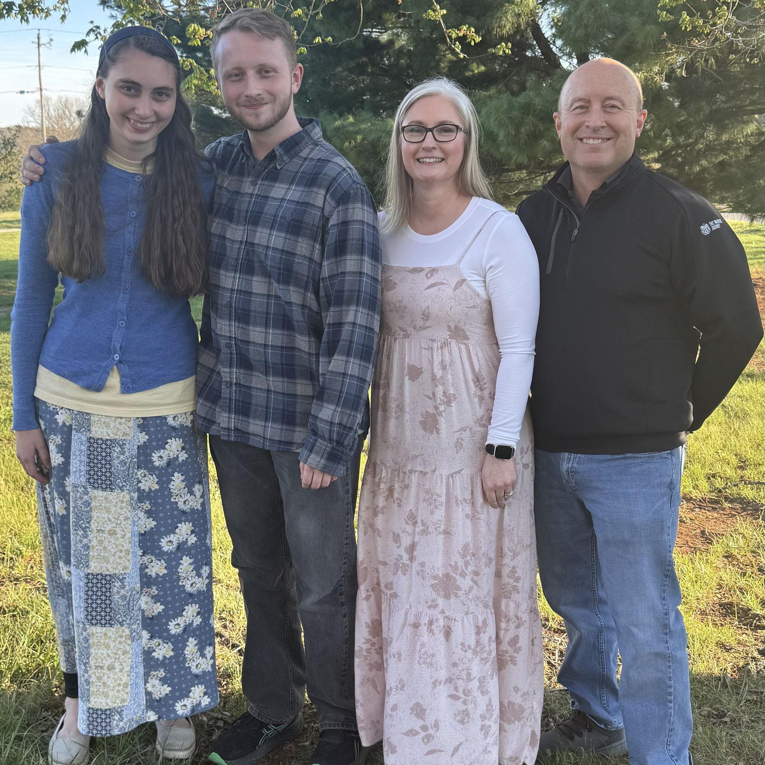With Elijah's parents!