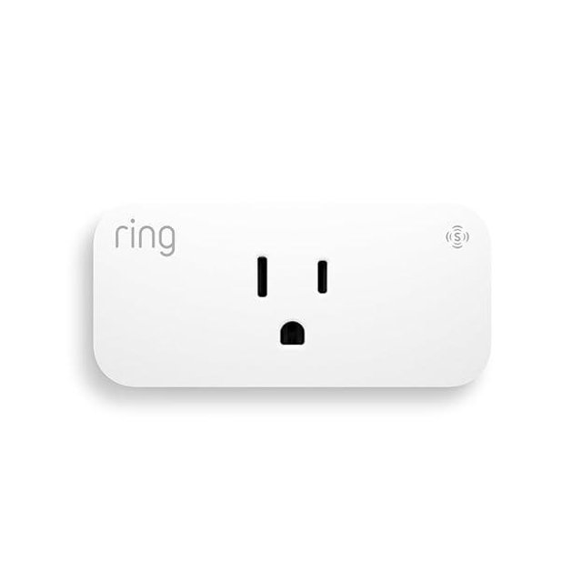Ring Sensors: Smart Plug – Control lights and other devices, set routines, on Amazon Sidewalk, no base station needed