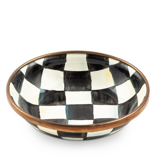 Mackenzie-Childs Courtly Check Enamel Dipping Bowl