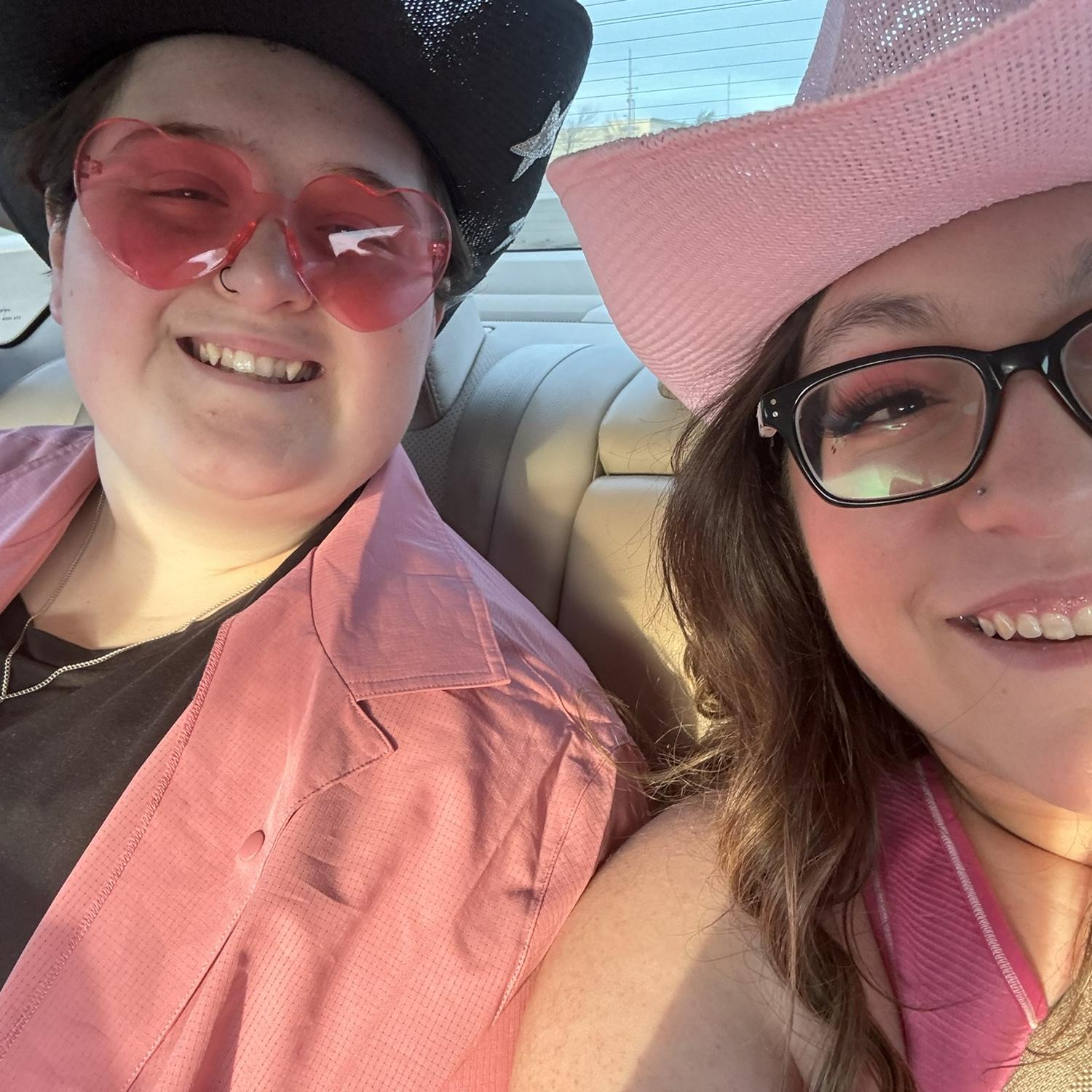 Kelly surprised me with tickets to Chappell Roan! She performed at a small venue, we were so close to her right before she blew up! We loved dressing up, and singing & dancing with queer people :) -C