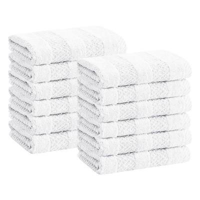 12pk Quick Dry Washcloth Set - Cannon