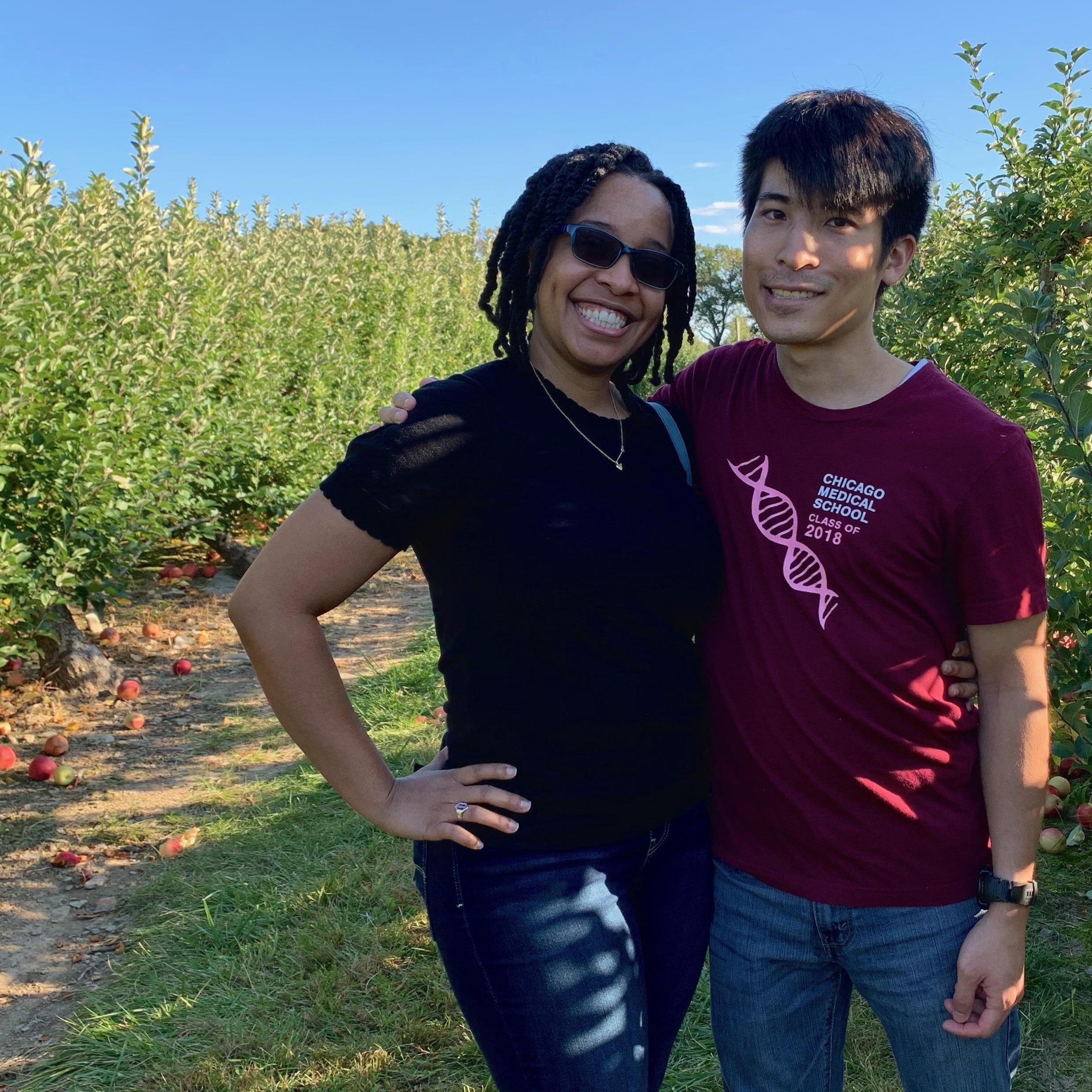 Apple picking at Terhune Orchards