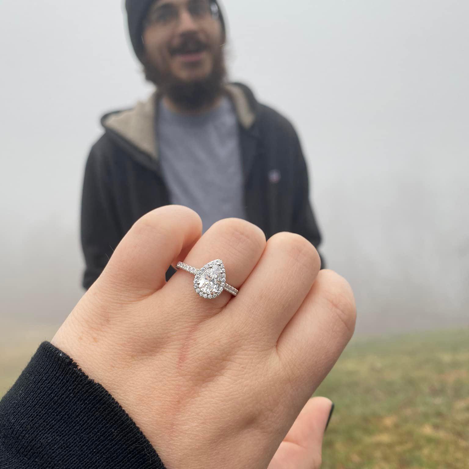 Saying "Yes!" in the mountains of Tennessee