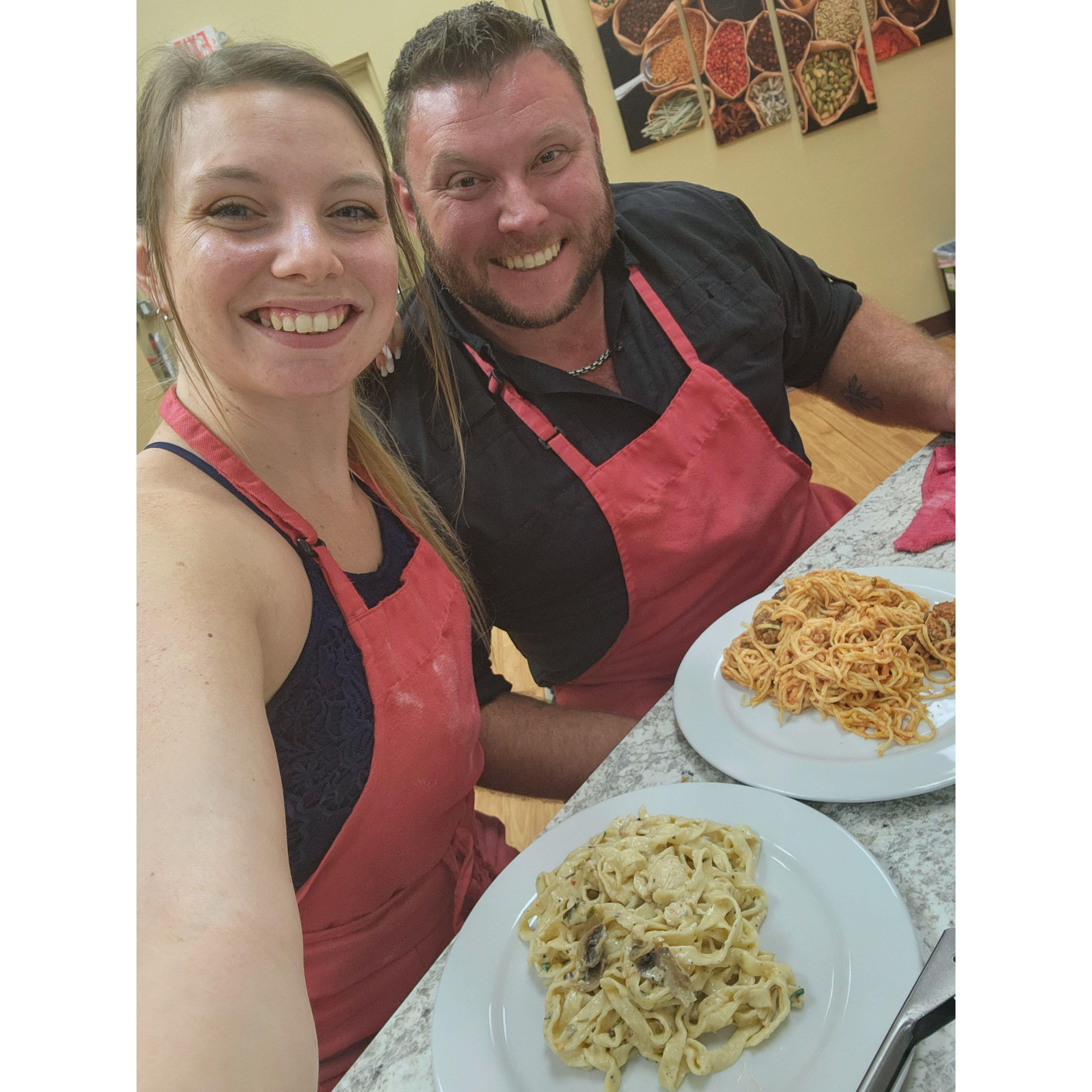 An im-pasta-bly good time at a cooking class