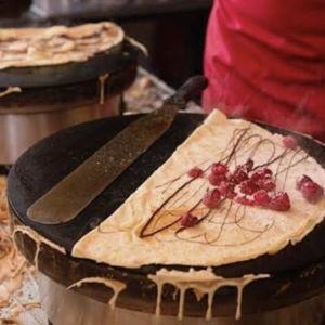 Street Crepes while Strolling