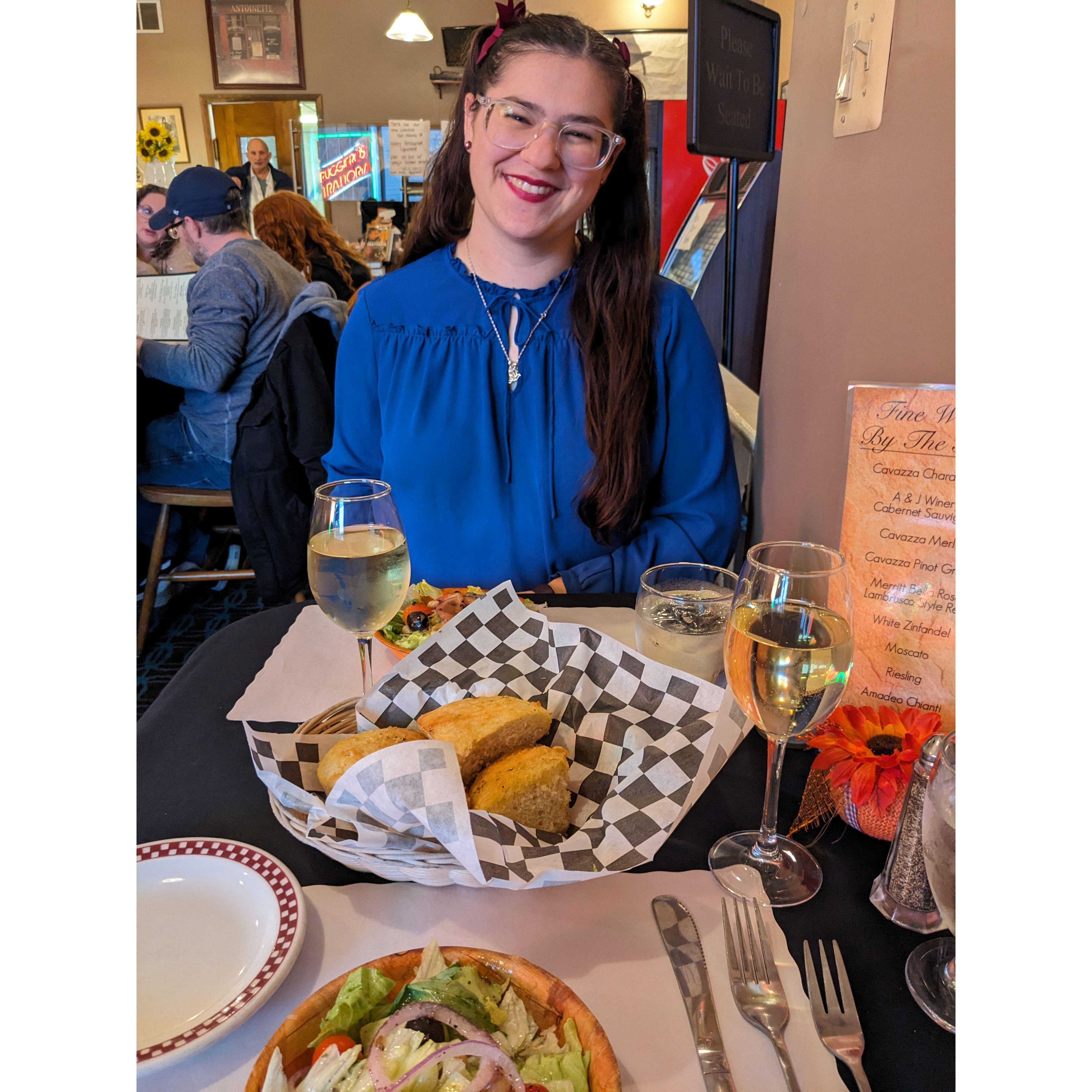 Fancy Italian food? Mhm, I think so!