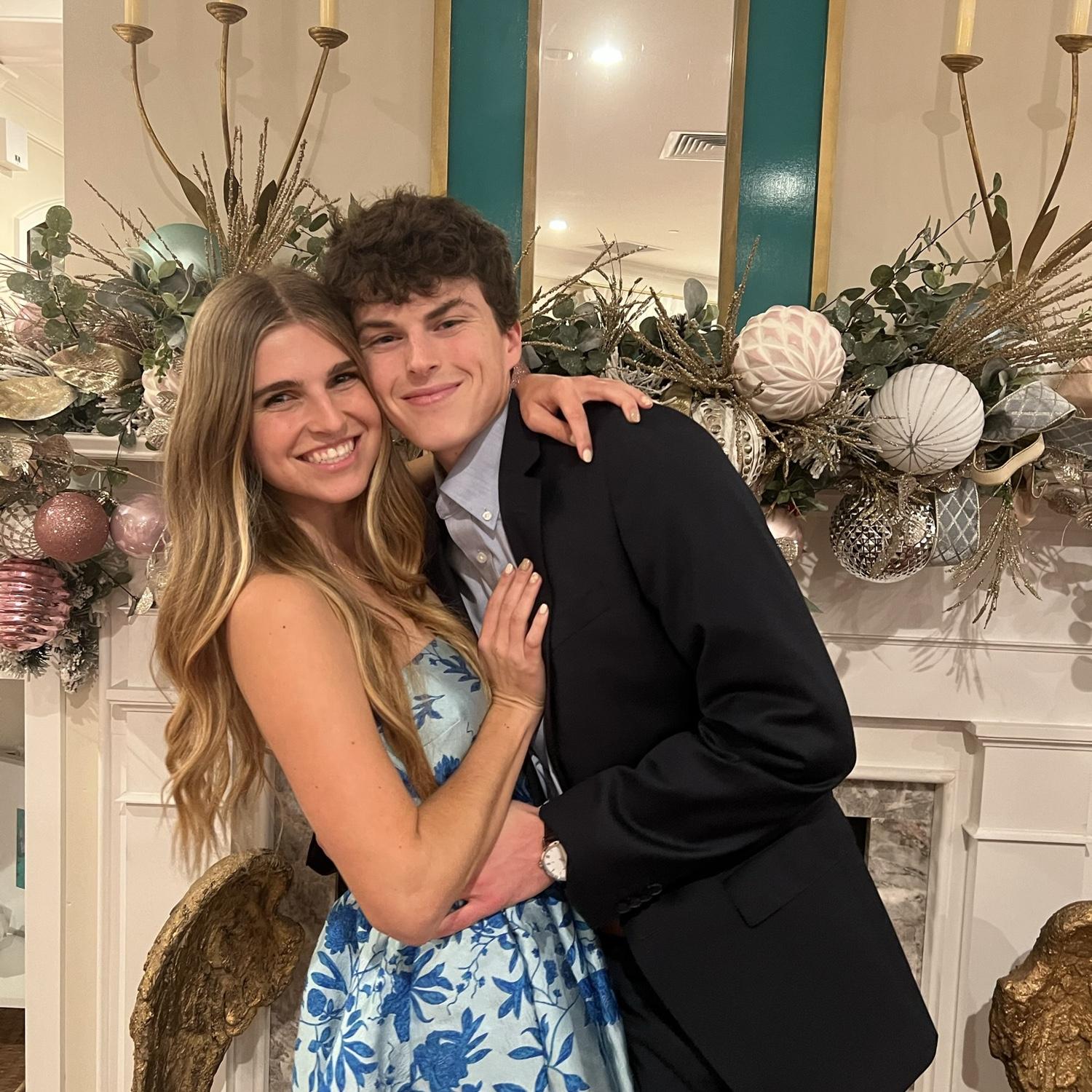 November 2023 at pi phi’s arrow ball function! Throughout college we ended up going to 17 functions together!