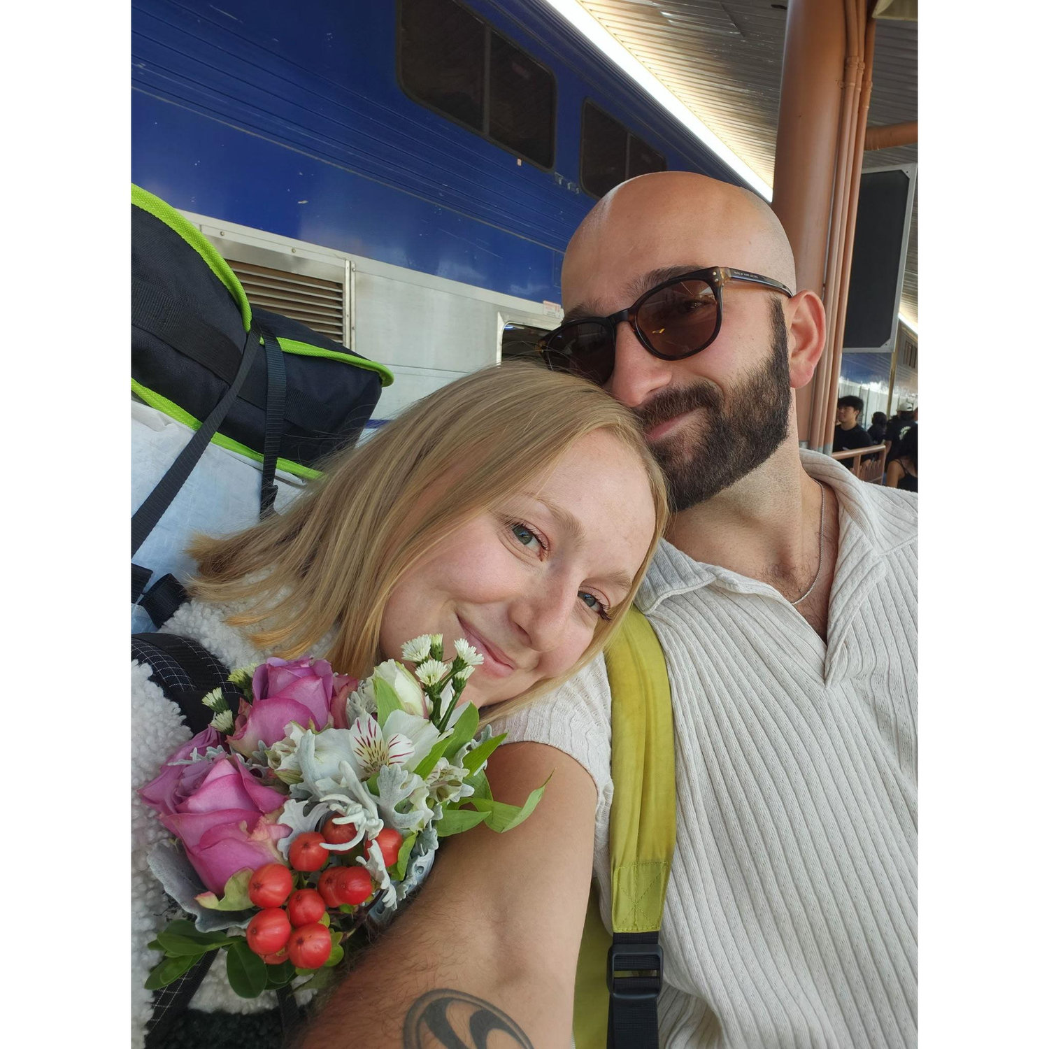 We love the train! We take it whenever we can.