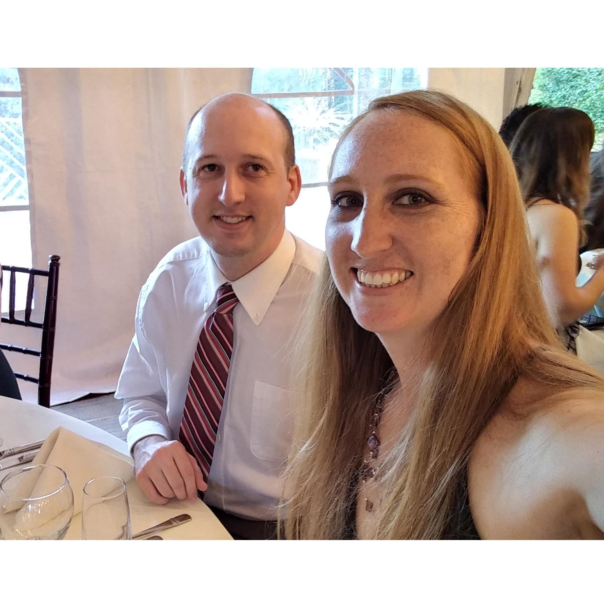 Going out to Will and Heidi's wedding in Mar 2019