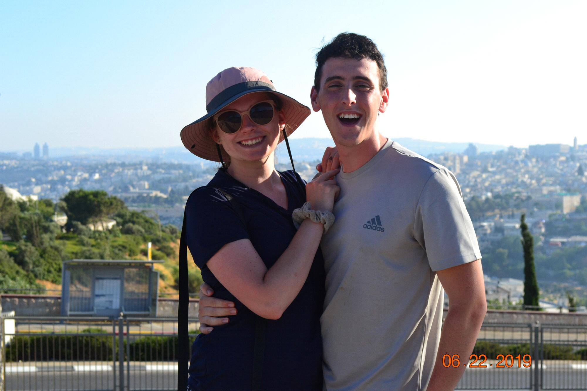 Overlooking the City of Jerusalem!